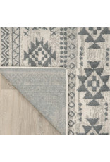 Tribal Southwestern Cream/Grey Area Rug
