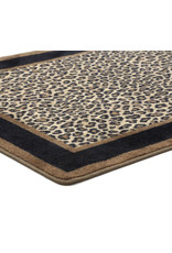 Victorville Leopard Animal Print Brown/Tan Area Rug
