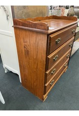 Wood 4 Drawer Dresser