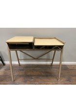 Tan Vintage Printer Table