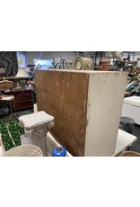 Farm Style White Chippy 2 Door Cabinet