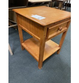 Pine Night Stand w/ Drawer
