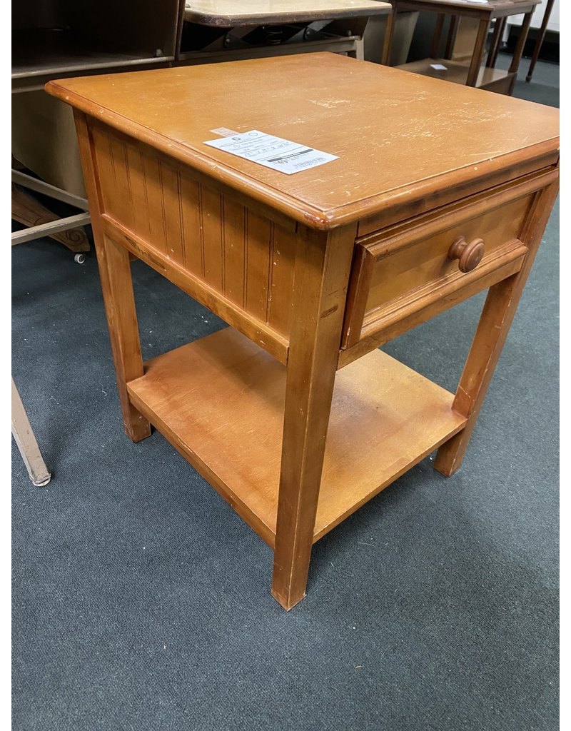 Pine Night Stand w/ Drawer