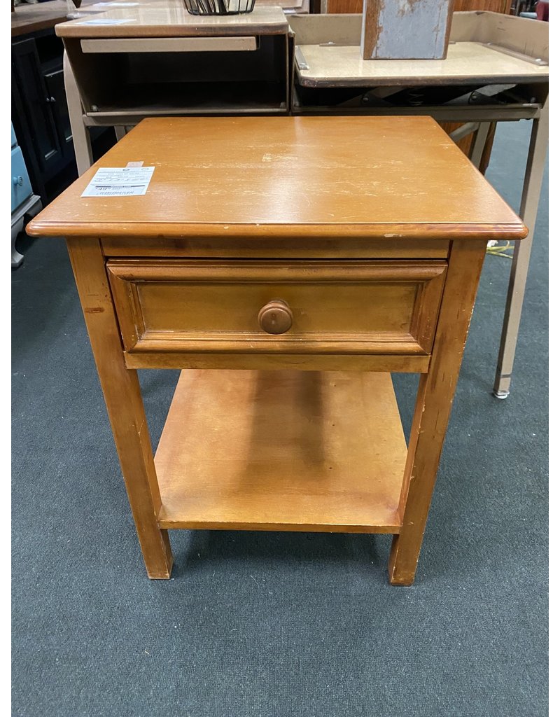 Pine Night Stand w/ Drawer