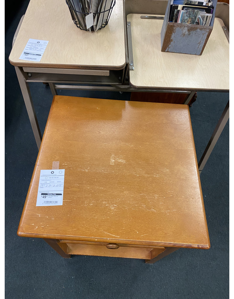 Pine Night Stand w/ Drawer