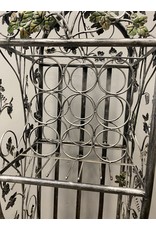 Grape Themed Tall Metal Wine Bottle Stand