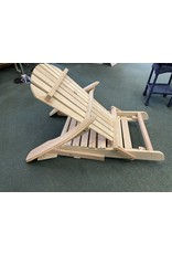Pine Adirondack Chair w/ Lounger