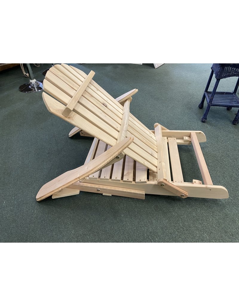 Pine Adirondack Chair w/ Lounger