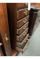 Queen Anne Style Jewelry Chest with 6 Drawers