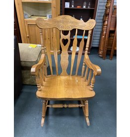 Oak Wooden Rocker
