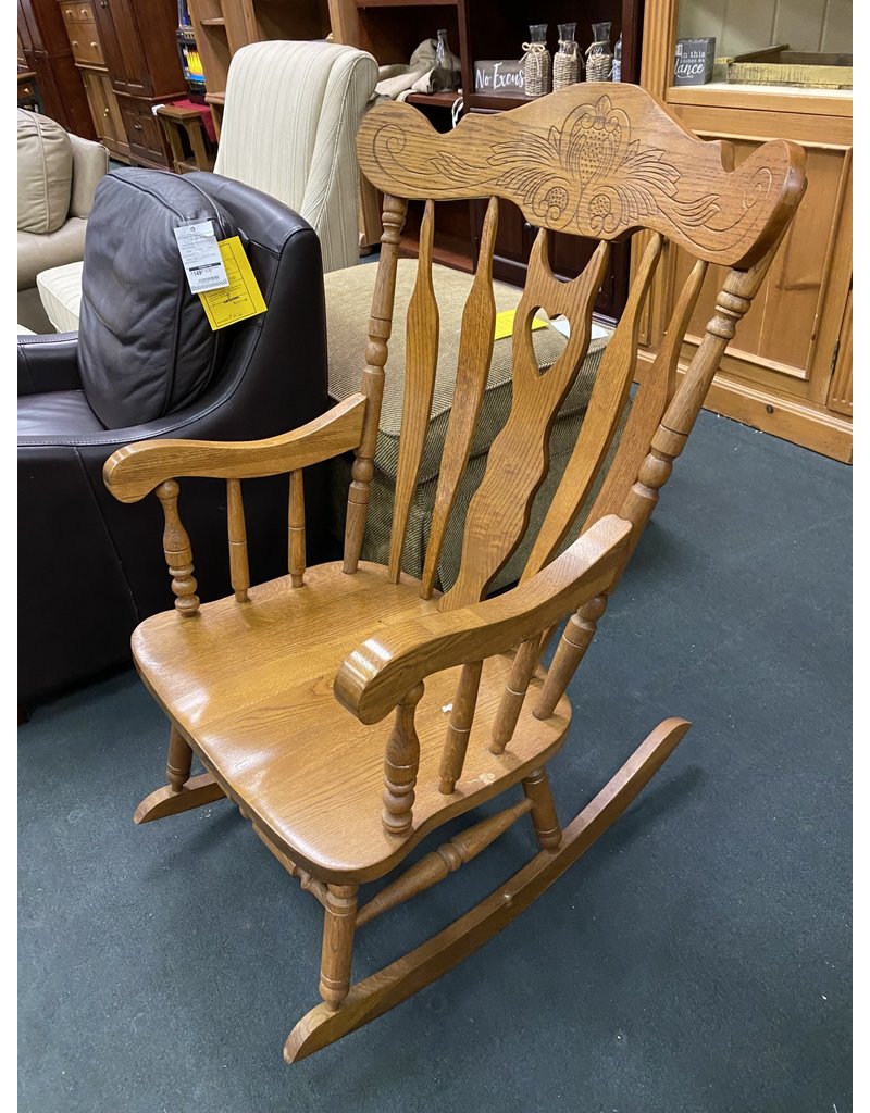 Oak Wooden Rocker