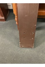 Dark Wood  Arched Full/Queen Size Headboard/ bed Frame