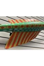 Hand Painted Decorative Fish. Artist Signed.