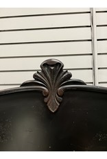 Black Painted King Size Ornate Bed