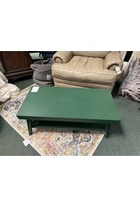 Emerald Green Mid Century Coffee Table
