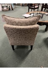 Tan Damask Pattern Slipper