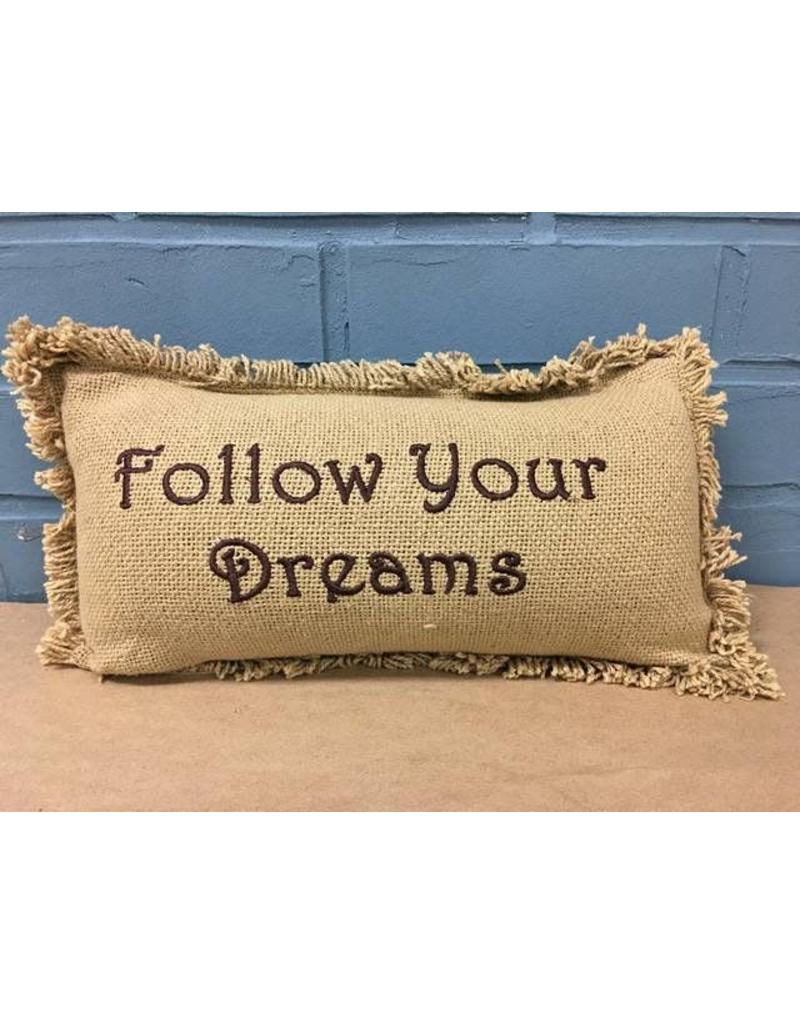Follow Your Dreams Pillow
