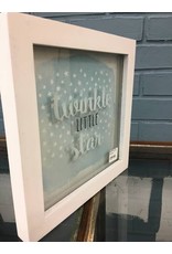 Twinkle Little Star Wall Decor Framed