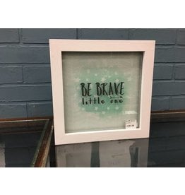 "Be Brave Little One" wall decor