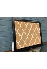 Alcott Hill® Quatrefoil Wall Mounted Bulletin Board