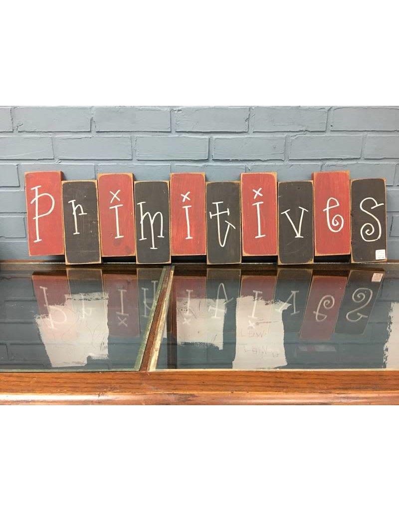 Primitives Block Sign