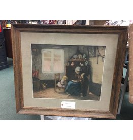 Large Matted and Framed Art Print