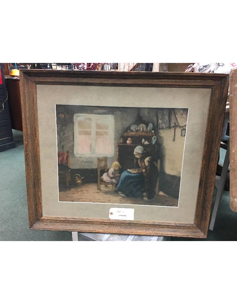 Large Matted and Framed Art Print