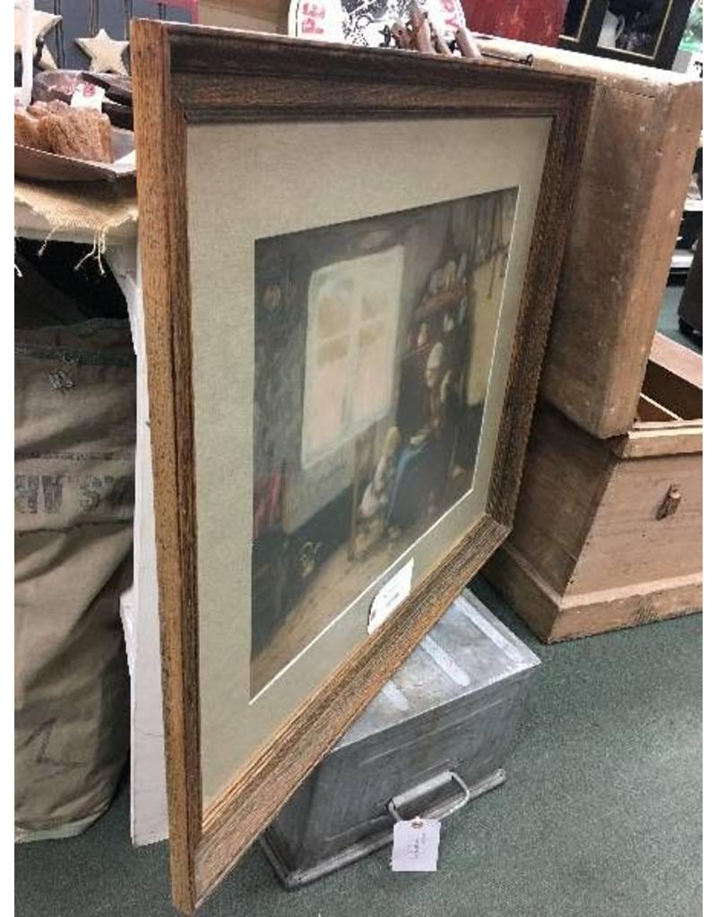 Large Matted and Framed Art Print