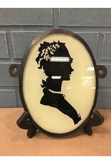 Silhouette w/Glass front & Leather Backing