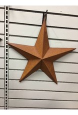 CWI Gifts Rusty Barn Star 18"