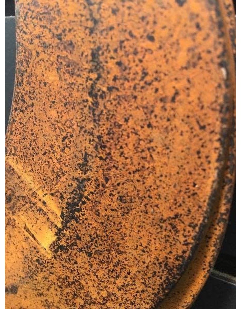 CWI Gifts Rust & Black Moon 8"
