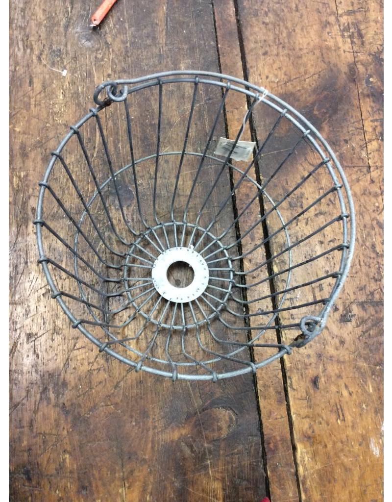 Galvanized Egg Basket, 11"