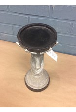 REINDEER PILLAR HOLDER 11"