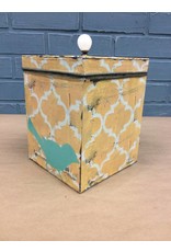 Large Bird Tin Box