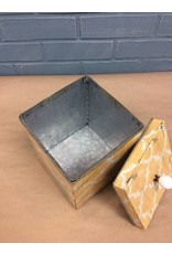 Large Bird Tin Box