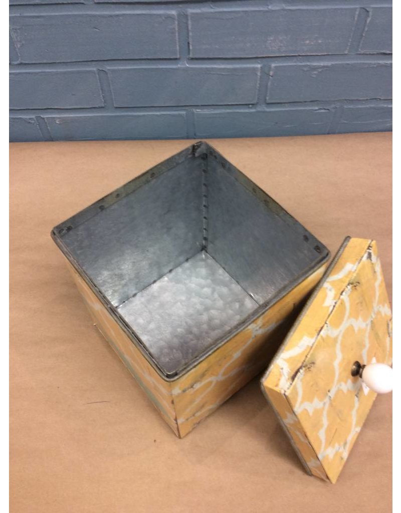 Large Bird Tin Box