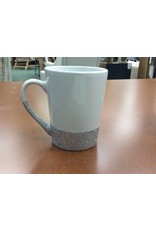 White Glitter Mug