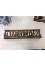 Country Living Table Sign