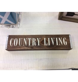 Country Living Table Sign