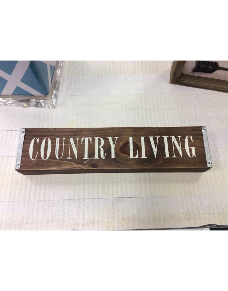 Country Living Table Sign