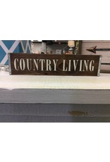 Country Living Table Sign