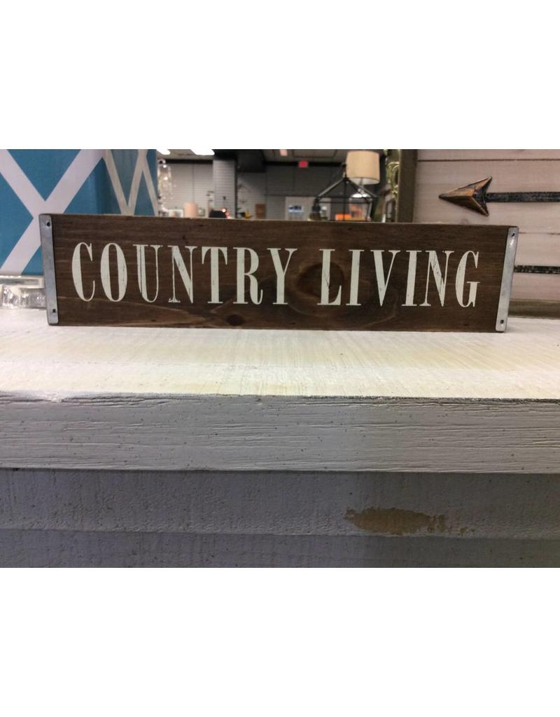 Country Living Table Sign