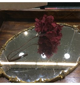 Burlap Hydrangea,   Red (14inch)