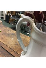 WHITE IRONSTONE PITCHER