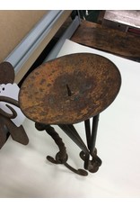 Rusty Iron Candle Sconce