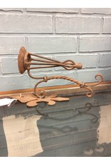 Rusty Iron Candle Sconce