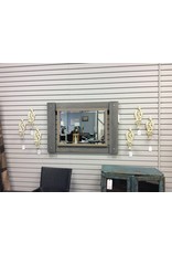 Pair Ornate Metal Wall Sconces