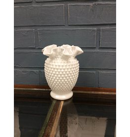 Milk Glass Vase - Fenton