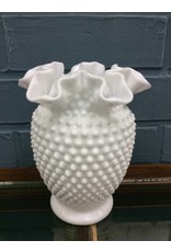 Milk Glass Vase - Fenton