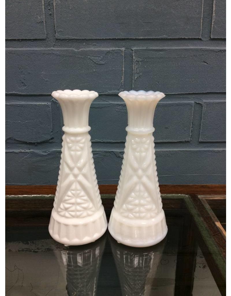 Milk Glass Bud Vase